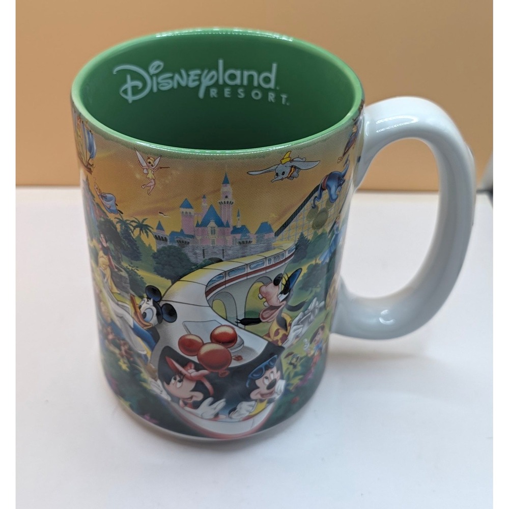 Disneyland Resort Grandpa Coffee Mug Disney Characters Park Attractions Green